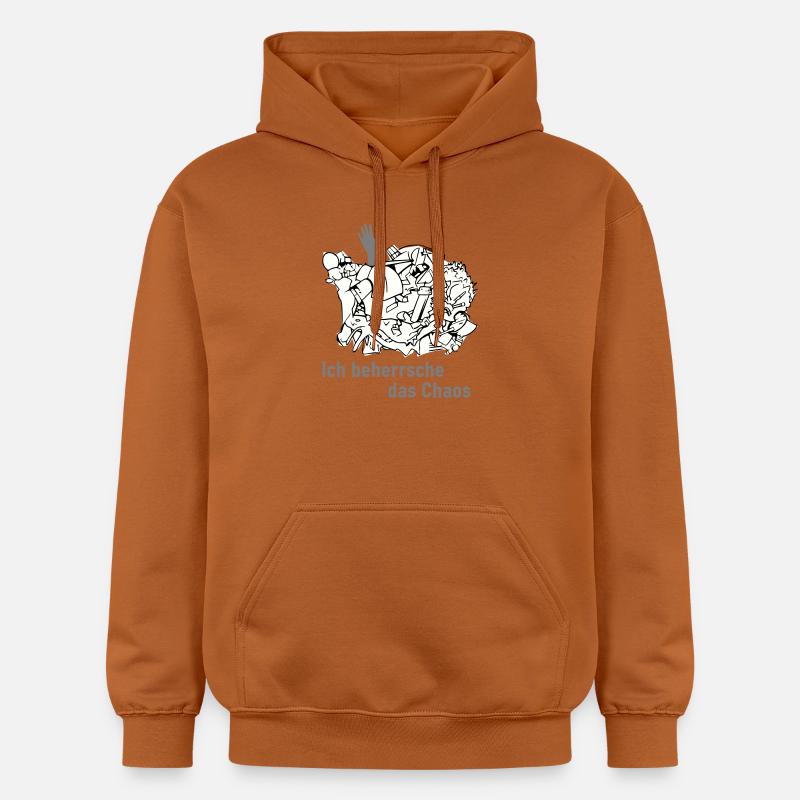 Je maîtrise le chaos - Sweat à capuche Softstyle® Gildan Unisexe - Athletic Orange