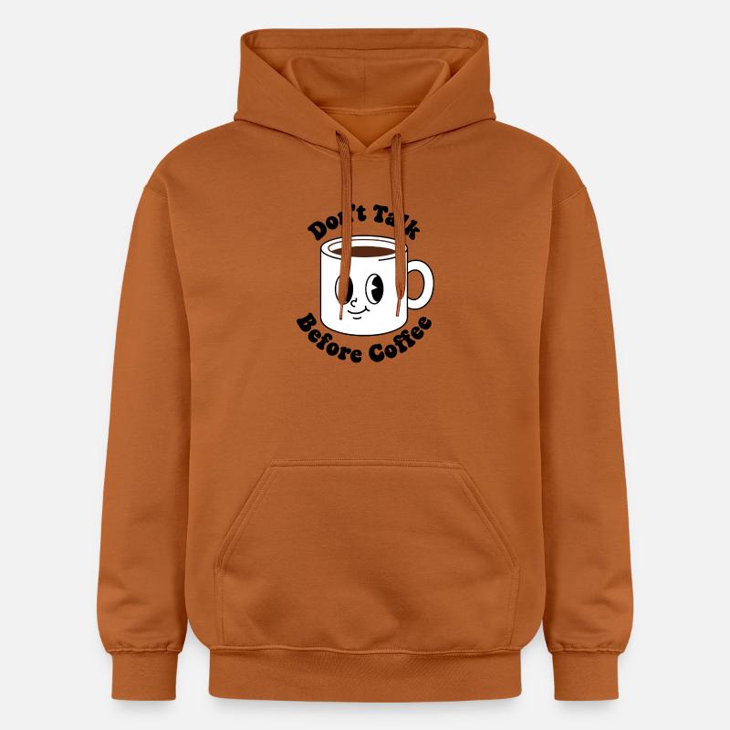 Mug à café kawaii visage - Sweat à capuche Softstyle® Gildan Unisexe - Athletic Orange