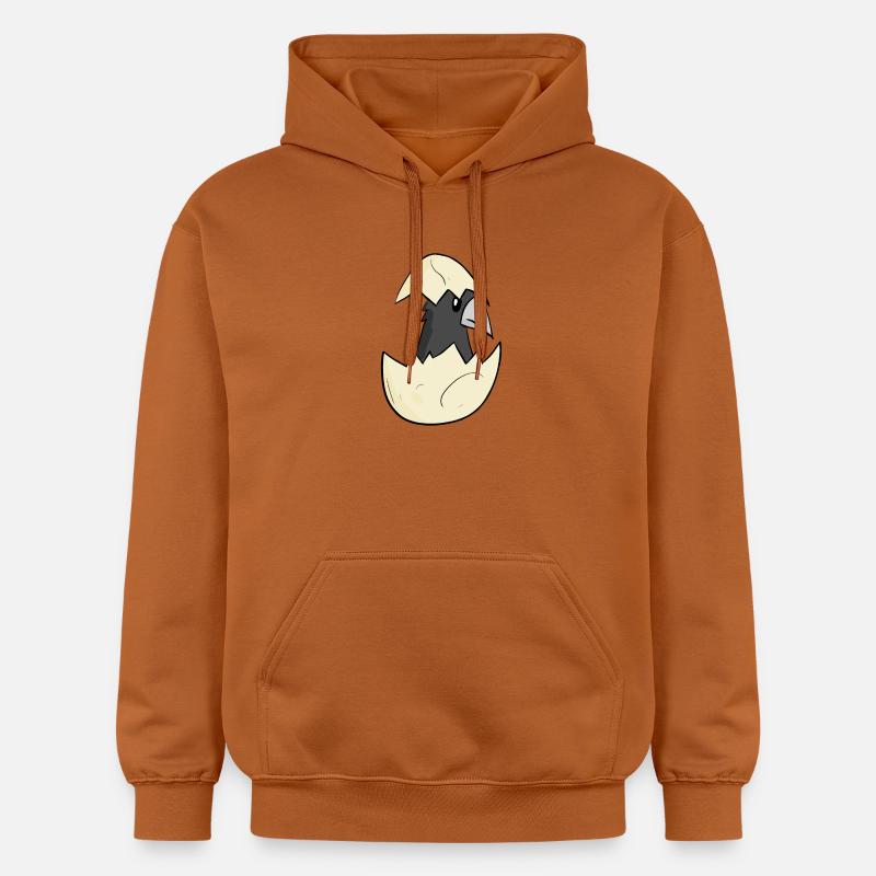 Bébé corbeau - Sweat à capuche Softstyle® Gildan Unisexe - Athletic Orange