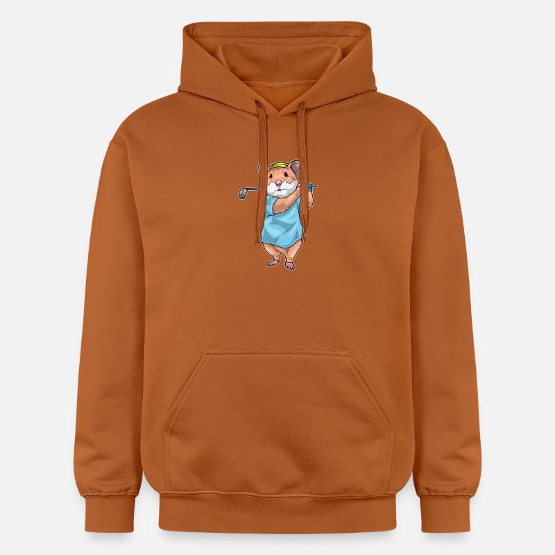 Clubs de golf Hamster Golf - Sweat à capuche Softstyle® Gildan Unisexe - Athletic Orange