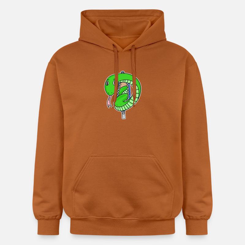 serpent mignon - Sweat à capuche Softstyle® Gildan Unisexe - Athletic Orange