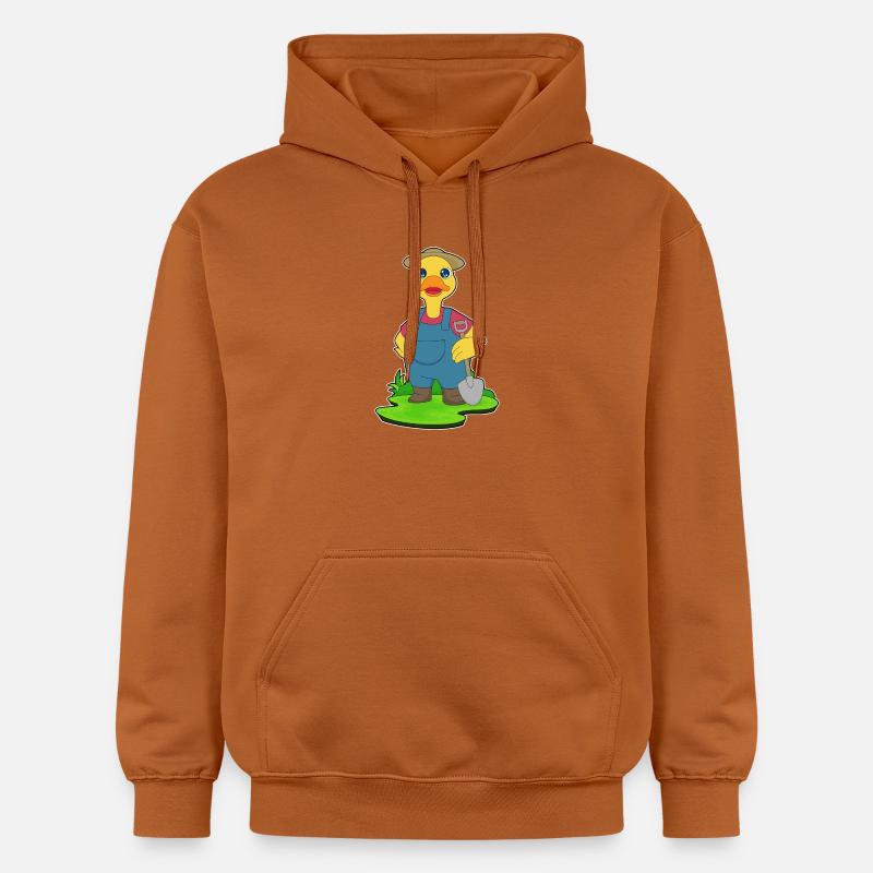 Pelle d’éleveur de canards - Sweat à capuche Softstyle® Gildan Unisexe - Athletic Orange
