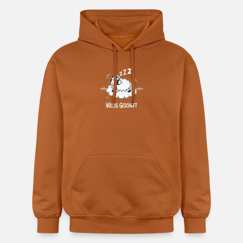 Conception de mouton entièrement réalisée - Sweat à capuche Softstyle® Gildan Unisexe - Athletic Orange