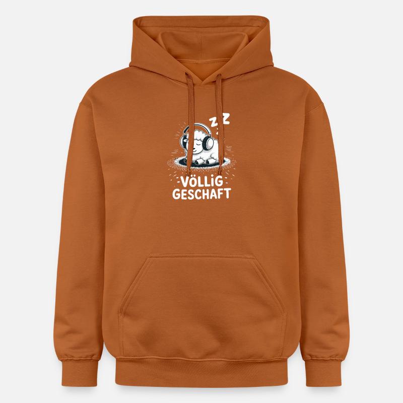 Conception de mouton entièrement réalisée - Sweat à capuche Softstyle® Gildan Unisexe - Athletic Orange