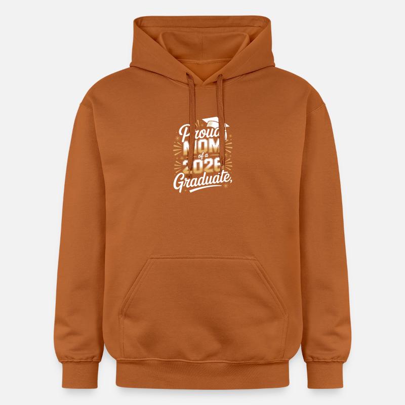 Fière maman d’un diplômé de 2026 - Sweat à capuche Softstyle® Gildan Unisexe - Athletic Orange