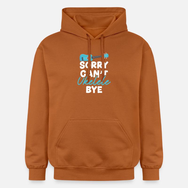 Ukulélé hawaïen ukélé, désolé. Ne. - Sweat à capuche Softstyle® Gildan Unisexe - Athletic Orange