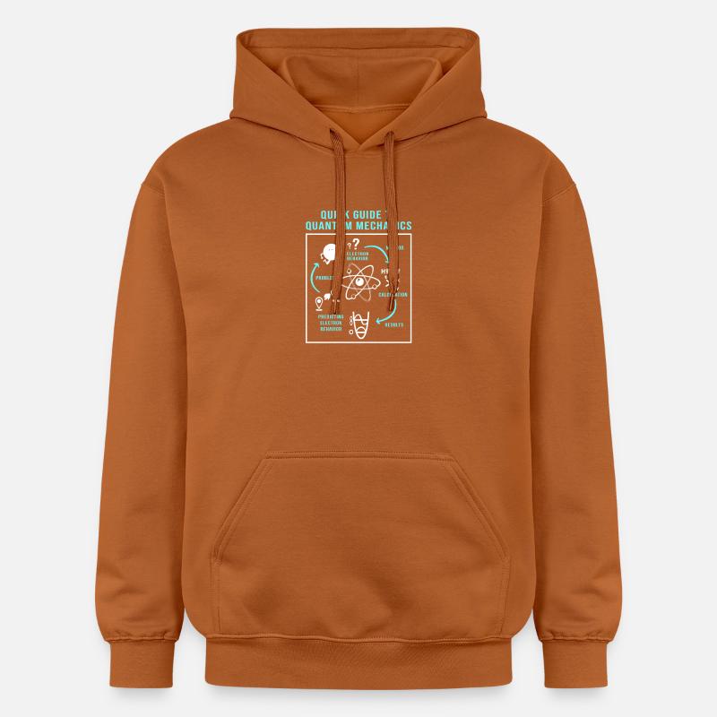 Quantenphysik Quanten Physik Quantensprung - Gildan Unisex Softstyle® Midweight Hoodie - Athletic Orange