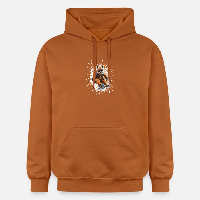 Fuchs Snowboard - Sweat à capuche Softstyle® Gildan Unisexe - Athletic Orange