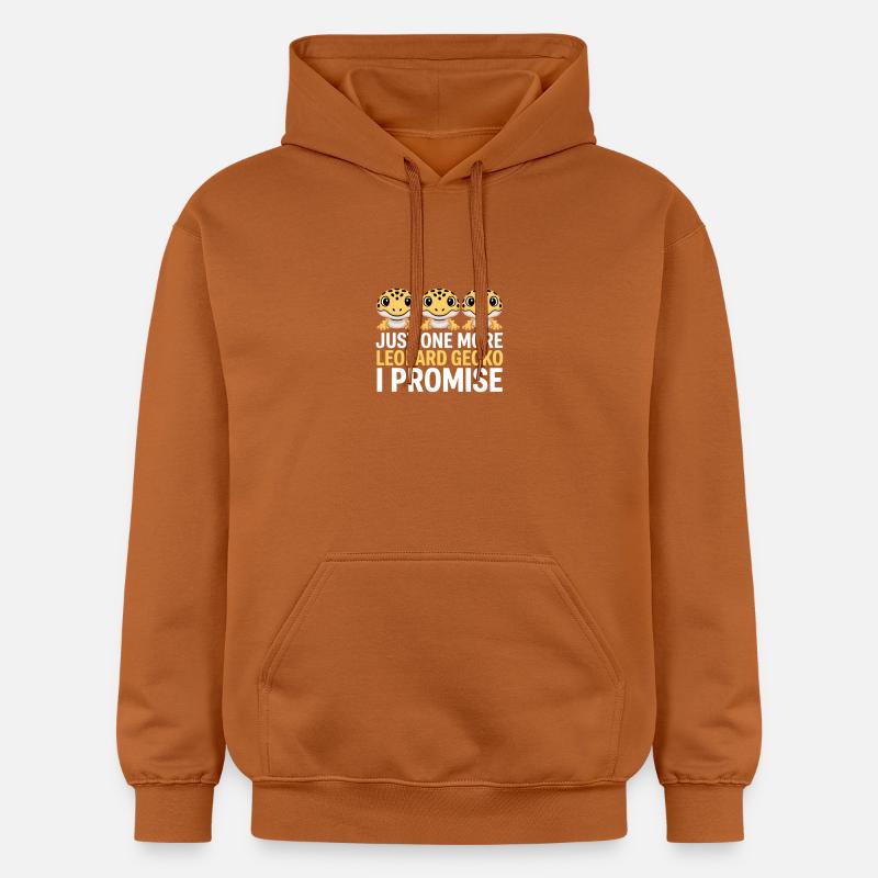 Prometteur du trio de gecko léopard - Sweat à capuche Softstyle® Gildan Unisexe - Athletic Orange