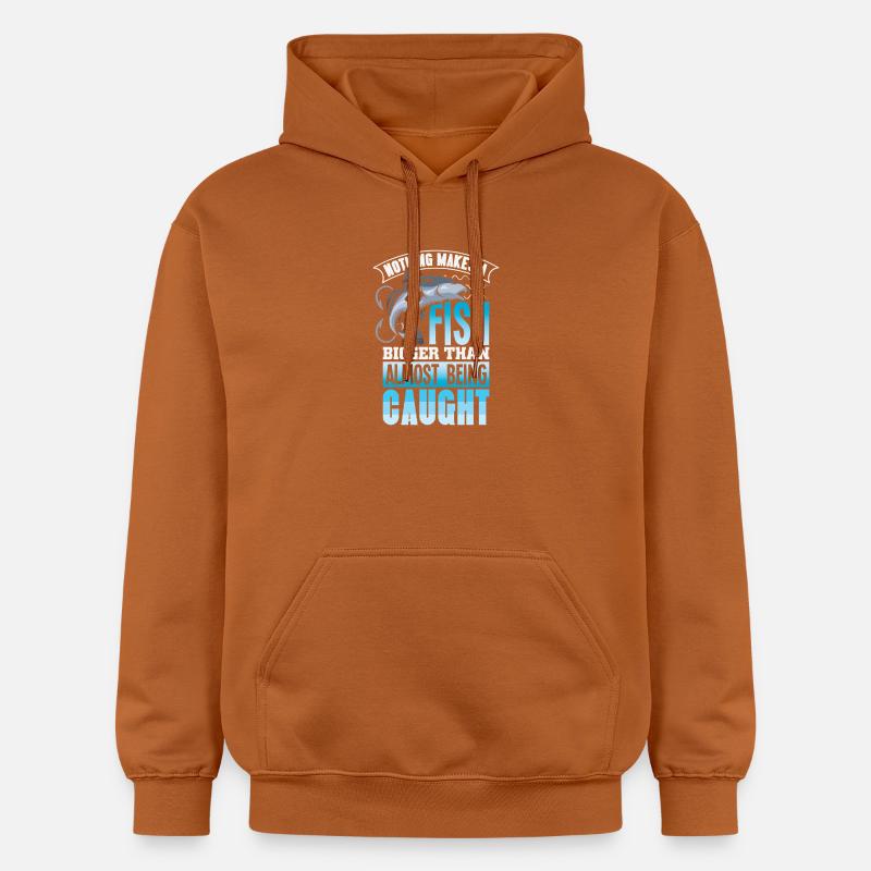 Pêcheur, pêcheur, dits, Petri Heil - Sweat à capuche Softstyle® Gildan Unisexe - Athletic Orange
