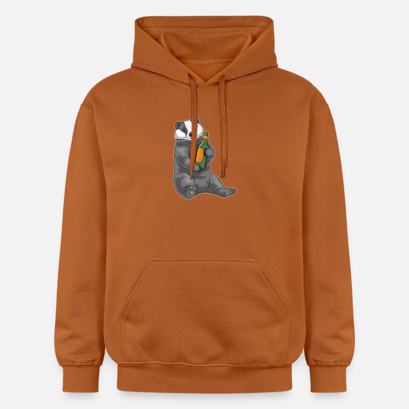 Bouteille de bière Badger - Sweat à capuche Softstyle® Gildan Unisexe - Athletic Orange