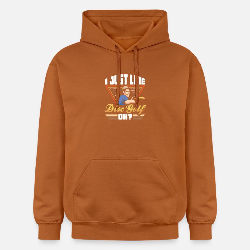 Cadeaux de disc golf Disc Golf - Sweat à capuche Softstyle® Gildan Unisexe - Athletic Orange