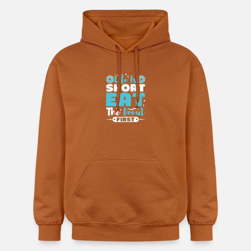 Restauration rapide en donuts - Sweat à capuche Softstyle® Gildan Unisexe - Athletic Orange
