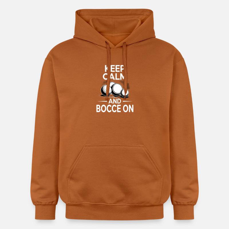 Boccia King Passion de Précision - Sweat à capuche Softstyle® Gildan Unisexe - Athletic Orange