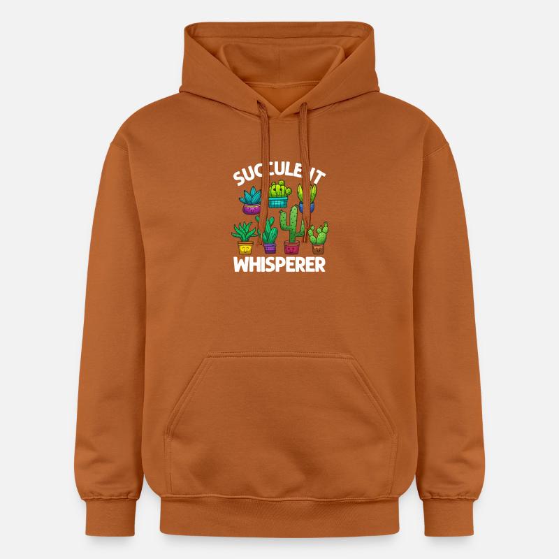 Chuchoteur de succulentes - Sweat à capuche Softstyle® Gildan Unisexe - Athletic Orange