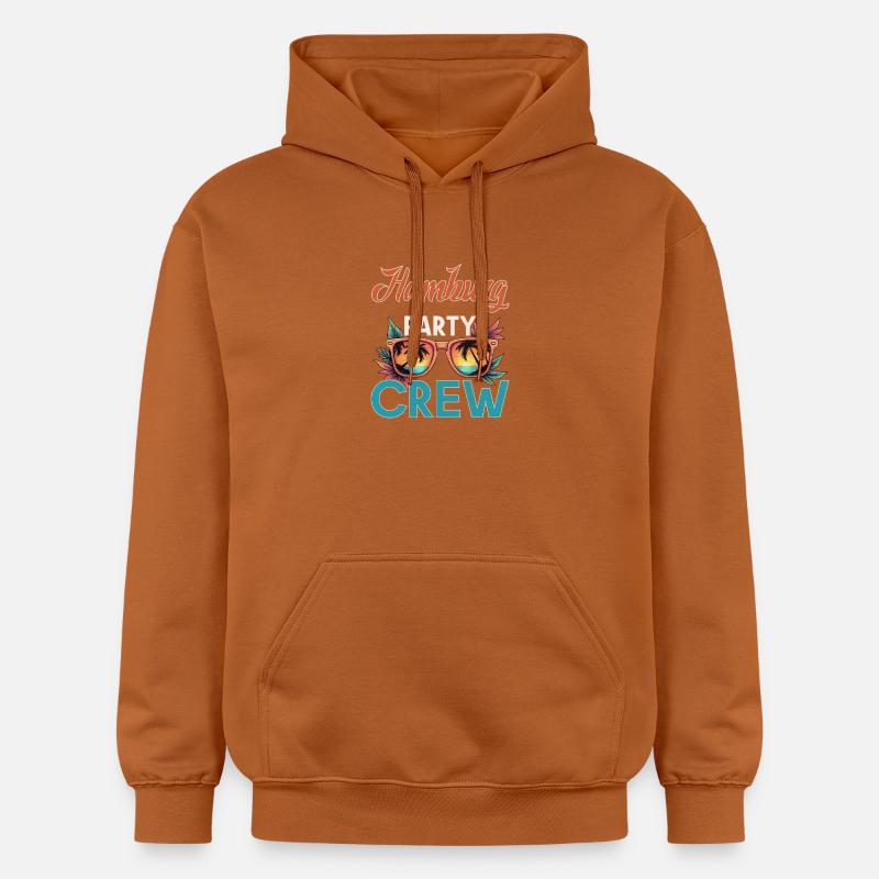 Équipage de Hambourg - Sweat à capuche Softstyle® Gildan Unisexe - Athletic Orange