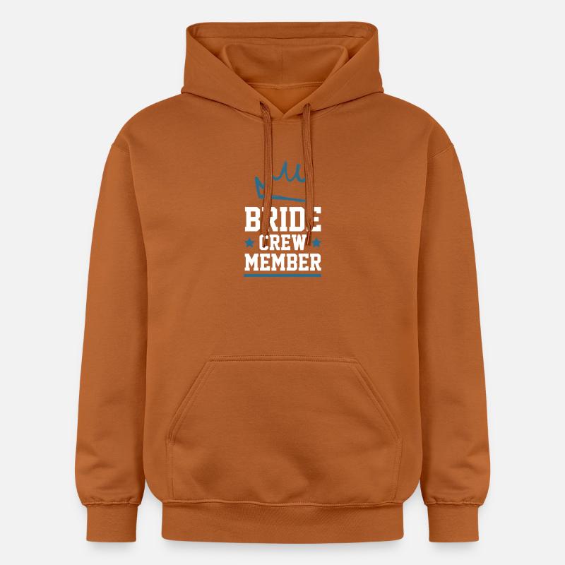 Équipage de la mariée - Sweat à capuche Softstyle® Gildan Unisexe - Athletic Orange