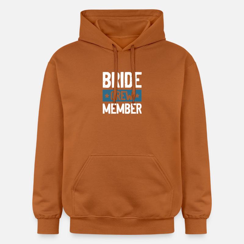 Équipage de la mariée - Sweat à capuche Softstyle® Gildan Unisexe - Athletic Orange