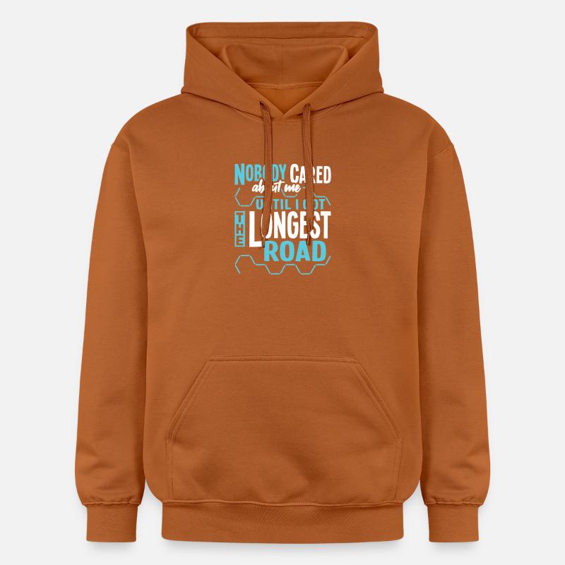 La plus longue route - Sweat à capuche Softstyle® Gildan Unisexe - Athletic Orange