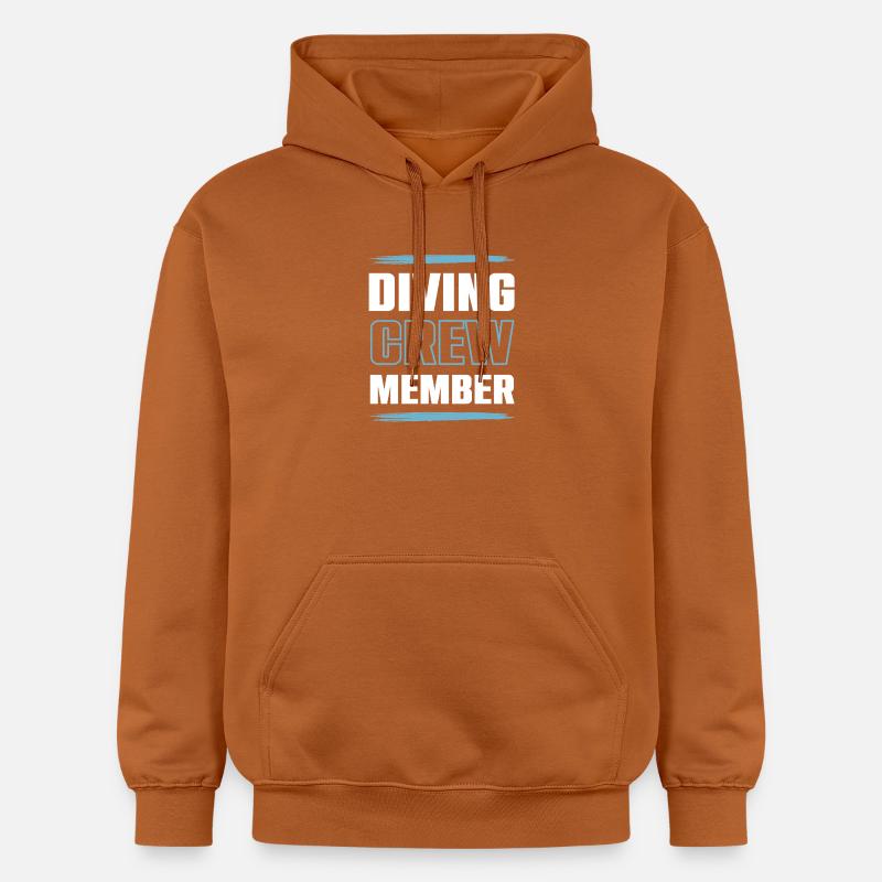 Équipage d’abreuvement - Sweat à capuche Softstyle® Gildan Unisexe - Athletic Orange