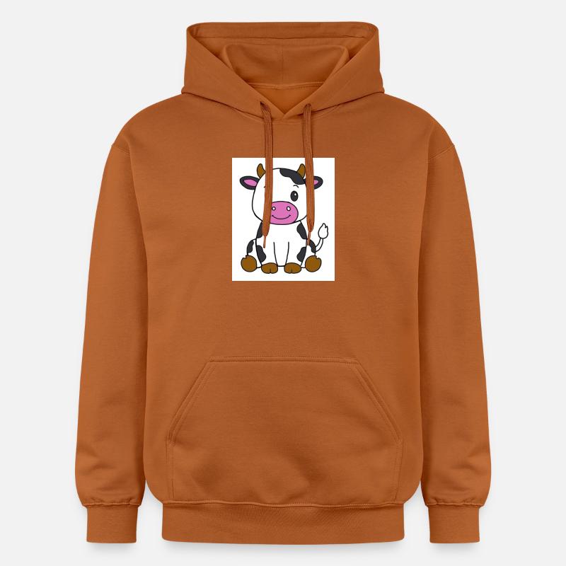 Vache - Sweat à capuche Softstyle® Gildan Unisexe - Athletic Orange