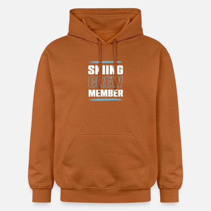 Équipe de ski - Sweat à capuche Softstyle® Gildan Unisexe - Athletic Orange