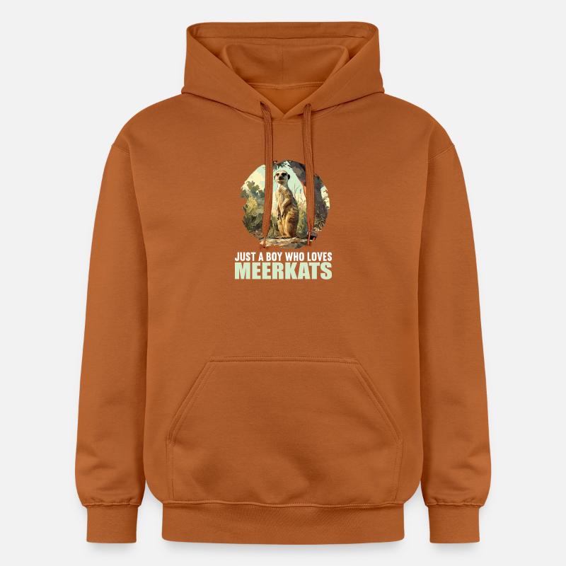 Suricate Erdmännchen - Sweat à capuche Softstyle® Gildan Unisexe - Athletic Orange