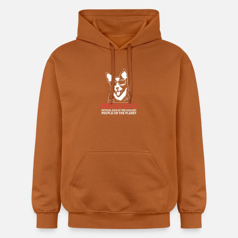 Bouvier australien chien - Sweat à capuche Softstyle® Gildan Unisexe - Athletic Orange