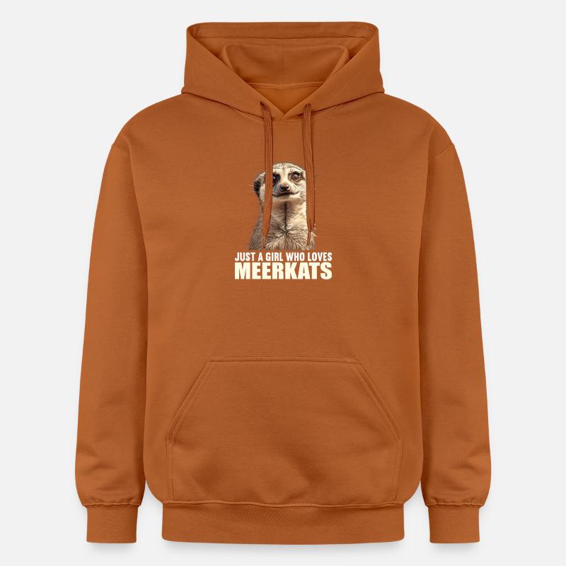 Suricate Erdmännchen - Sweat à capuche Softstyle® Gildan Unisexe - Athletic Orange
