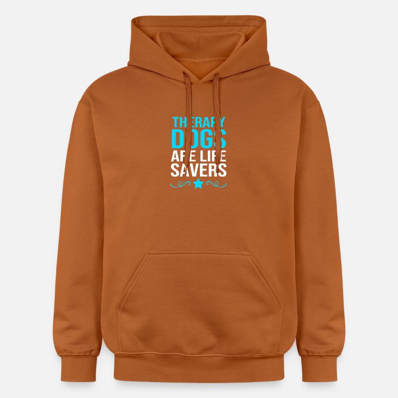 Chien de thérapie - Sweat à capuche Softstyle® Gildan Unisexe - Athletic Orange