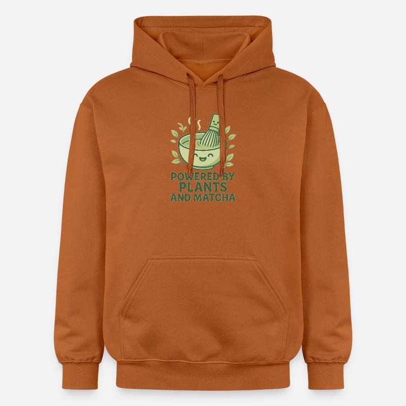 Énergie matcha provenant des centrales - Sweat à capuche Softstyle® Gildan Unisexe - Athletic Orange