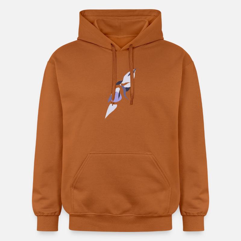 Ailes d’Ombre et de Lumière - Sweat à capuche Softstyle® Gildan Unisexe - Athletic Orange
