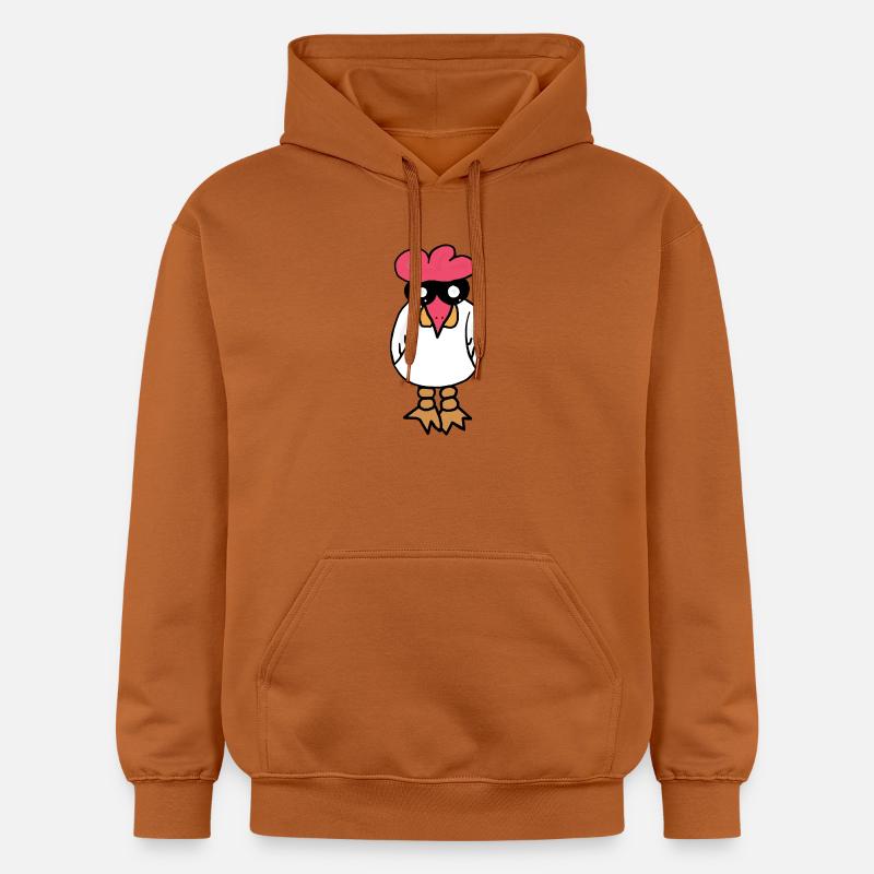 Poulet - Sweat à capuche Softstyle® Gildan Unisexe - Athletic Orange