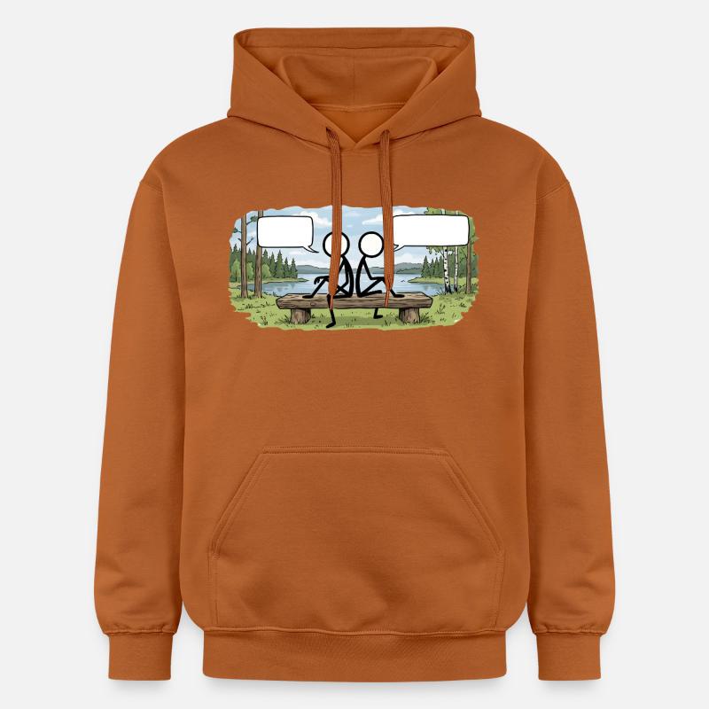Savo Guys Duo 1 Par Nature - Sweat à capuche Softstyle® Gildan Unisexe - Athletic Orange