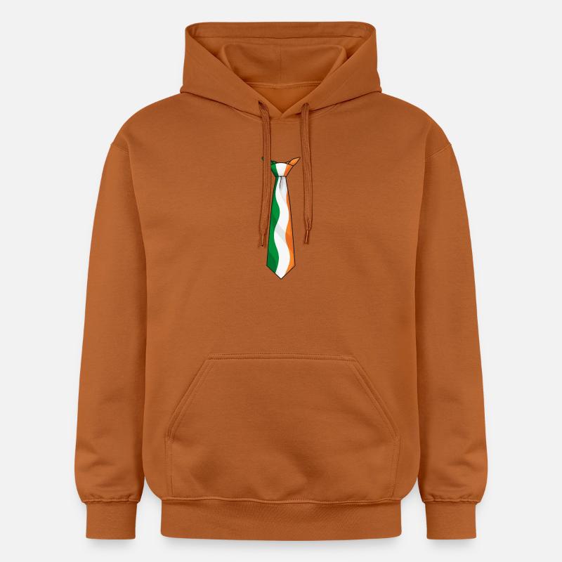 Cravate d’Irlande – Conception du drapeau - Sweat à capuche Softstyle® Gildan Unisexe - Athletic Orange