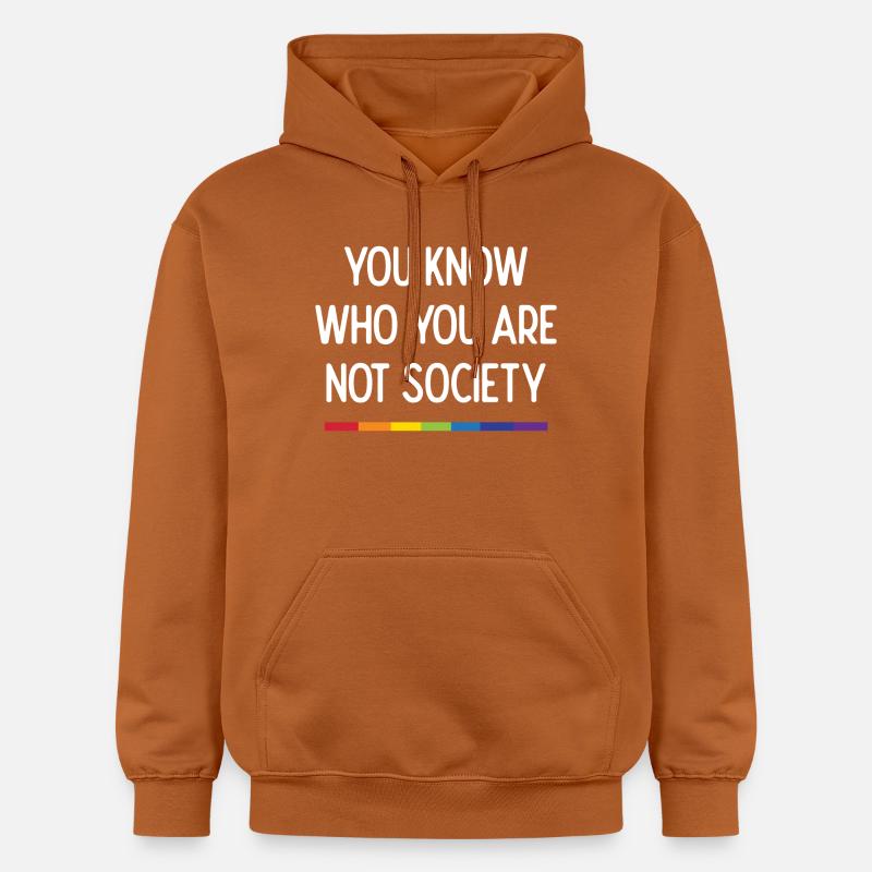 Lebe mit Stolz - Gildan Unisex Softstyle® Midweight Hoodie - Athletic Orange