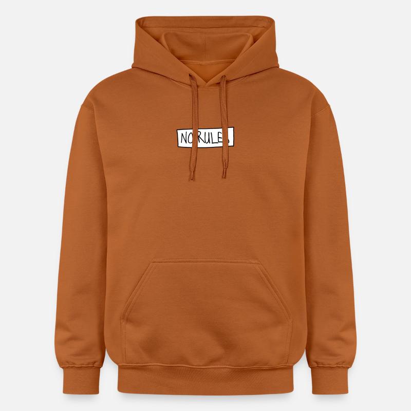NO RULES - Sweat à capuche Softstyle® Gildan Unisexe - Athletic Orange