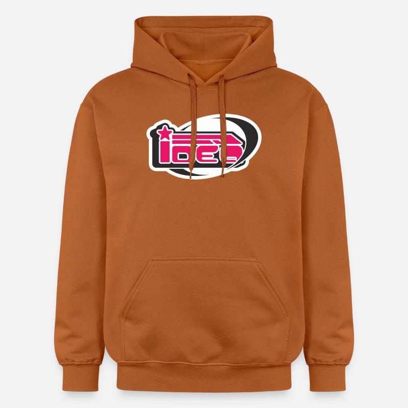 L’idée de l’an 2000 - Sweat à capuche Softstyle® Gildan Unisexe - Athletic Orange