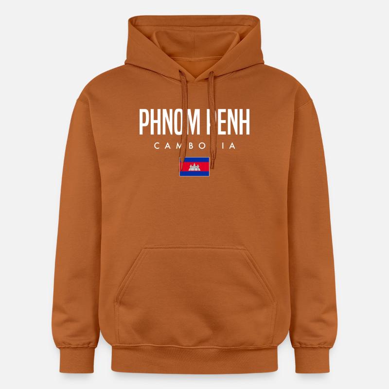 Phnom Penh Cambodge Khmer - Sweat à capuche Softstyle® Gildan Unisexe - Athletic Orange