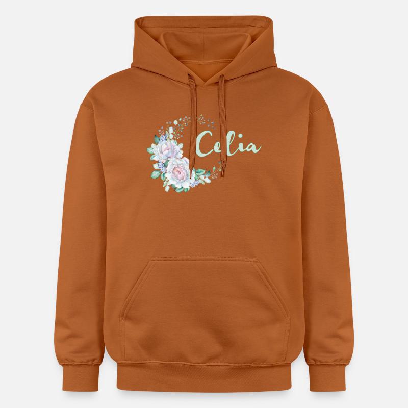 Pour Celia - Sweat à capuche Softstyle® Gildan Unisexe - Athletic Orange