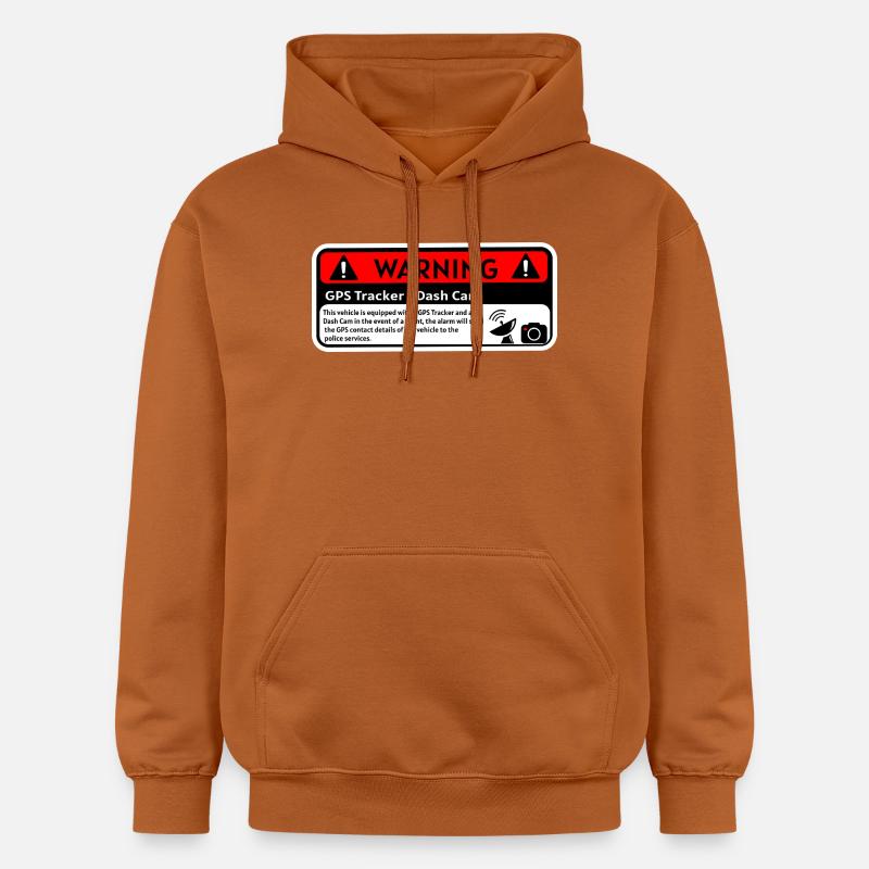 Alerte GPS Dash Cam - Sweat à capuche Softstyle® Gildan Unisexe - Athletic Orange
