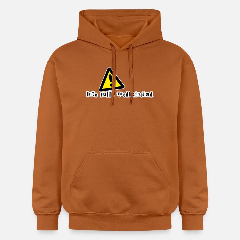Pas complètement médicamenté - Sweat à capuche Softstyle® Gildan Unisexe - Athletic Orange