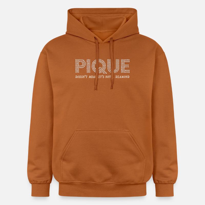 Conception PIQUE Diamond Sparkles - Sweat à capuche Softstyle® Gildan Unisexe - Athletic Orange