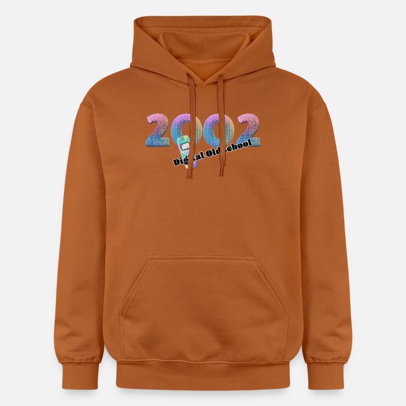 2002 – Style numérique mobile - Sweat à capuche Softstyle® Gildan Unisexe - Athletic Orange
