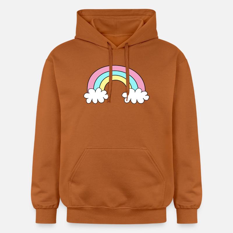 Image de l’Enfant Arc-en-ciel - Sweat à capuche Softstyle® Gildan Unisexe - Athletic Orange