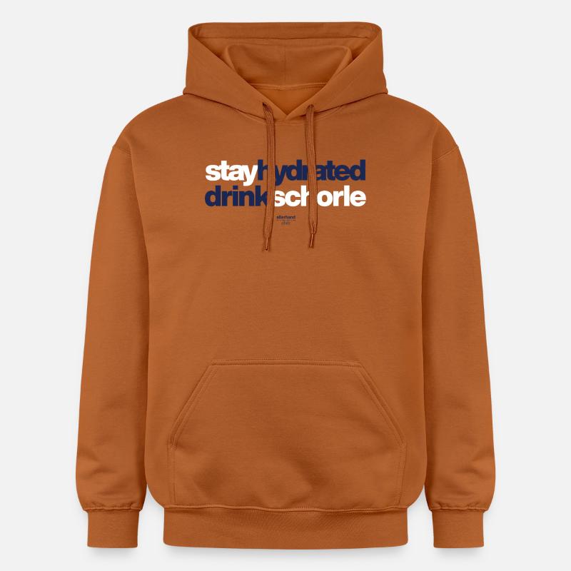 Restez hydraté, boissons spritzer - Sweat à capuche Softstyle® Gildan Unisexe - Athletic Orange
