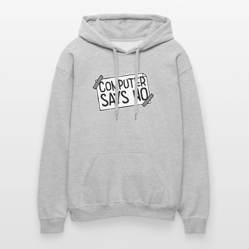 Computer Says No Lustig Programmierer Nerd Technik Gildan Unisex Softstyle® Midweight Hoodie