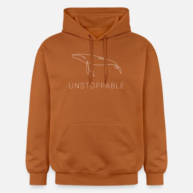 Whale Unstoppable - Sweat à capuche Softstyle® Gildan Unisexe - Athletic Orange