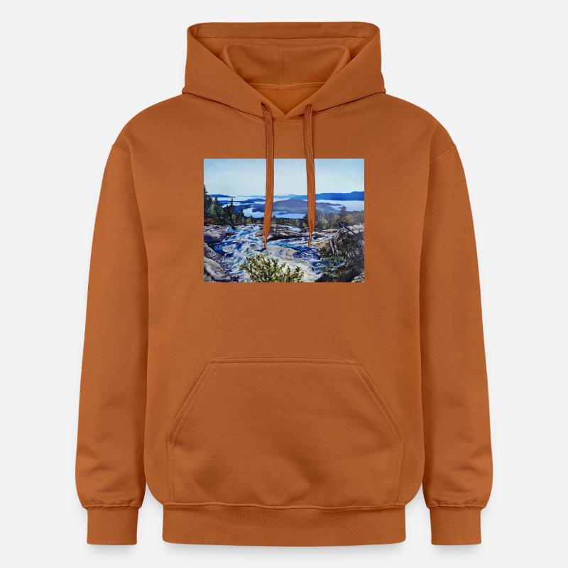 Bremstølen - Sweat à capuche Softstyle® Gildan Unisexe - Athletic Orange