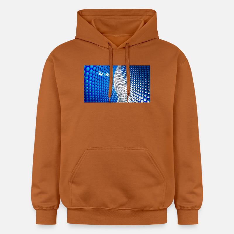 Sommaire de Cobalt Bubblewave - Sweat à capuche Softstyle® Gildan Unisexe - Athletic Orange